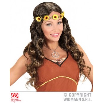 Peluca Hippie C/Cinta