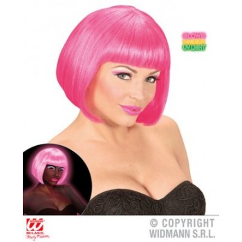 Peluca Valentina Rosa Fluor