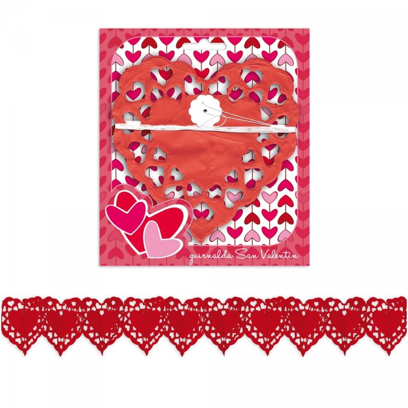 Guirn. Corazón Troquelado 3M Guirn. Corazón Troquelado 3M