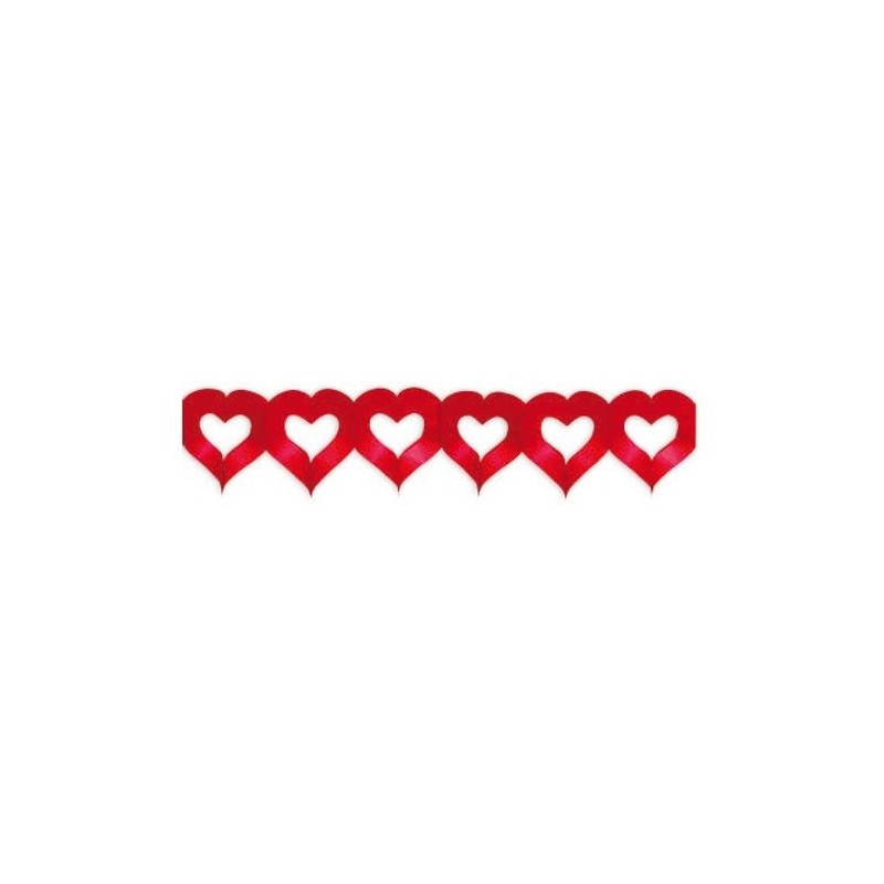Guirn.Corazones Rojo 3Mts Guirn.Corazones Rojo 3Mts