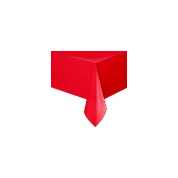 Mantel Plast.Rect. Rojo