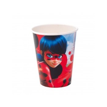 P/8 Vasos Ladybug