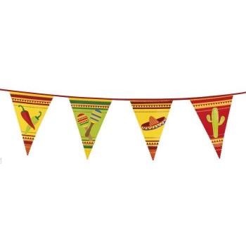 Banderin Mexico Fiesta