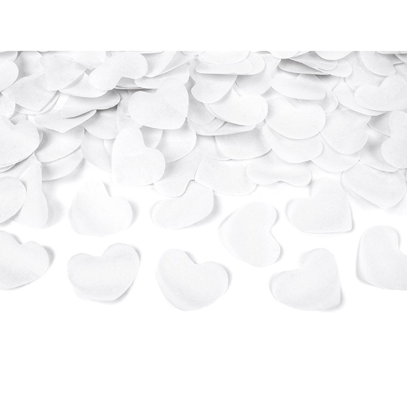 Cañón Corazones Blancos 40Cm Cañón Corazones Blancos 40Cm
