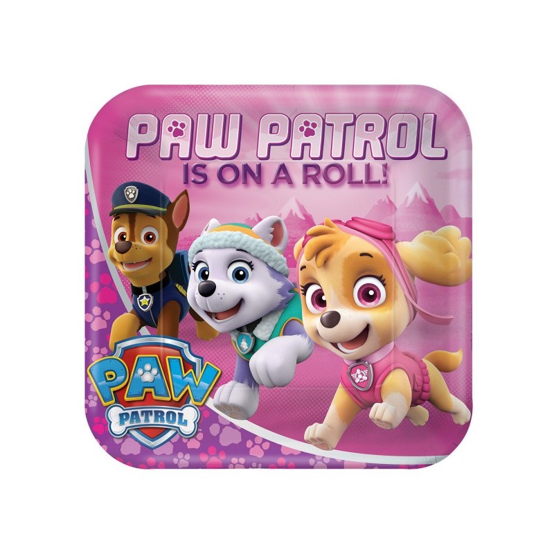 P/8 Plato Patrulla 23C Cuadrad P/8 Plato Patrulla 23C Cuadrad