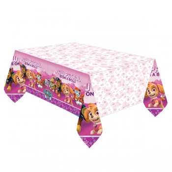 Mantel Pl.Patrulla Canina Rosa