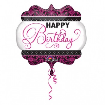 Globo Cartel Happy Bday Ng/R/B