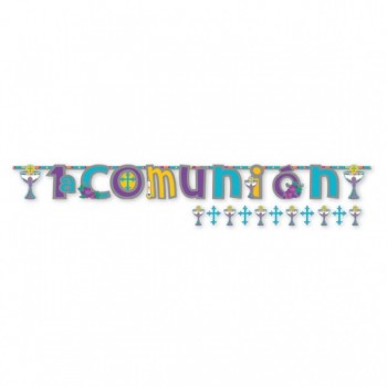 Cartel Letras "1ª Comunion"