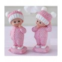 Figura Pastel Bebe Niña Figura Pastel Bebe Niña