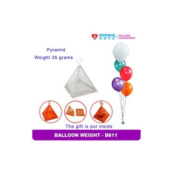 Peso Globo Piramide Huec.Trans