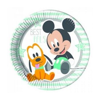 P/8 Plato 23Cm Mickey Baby