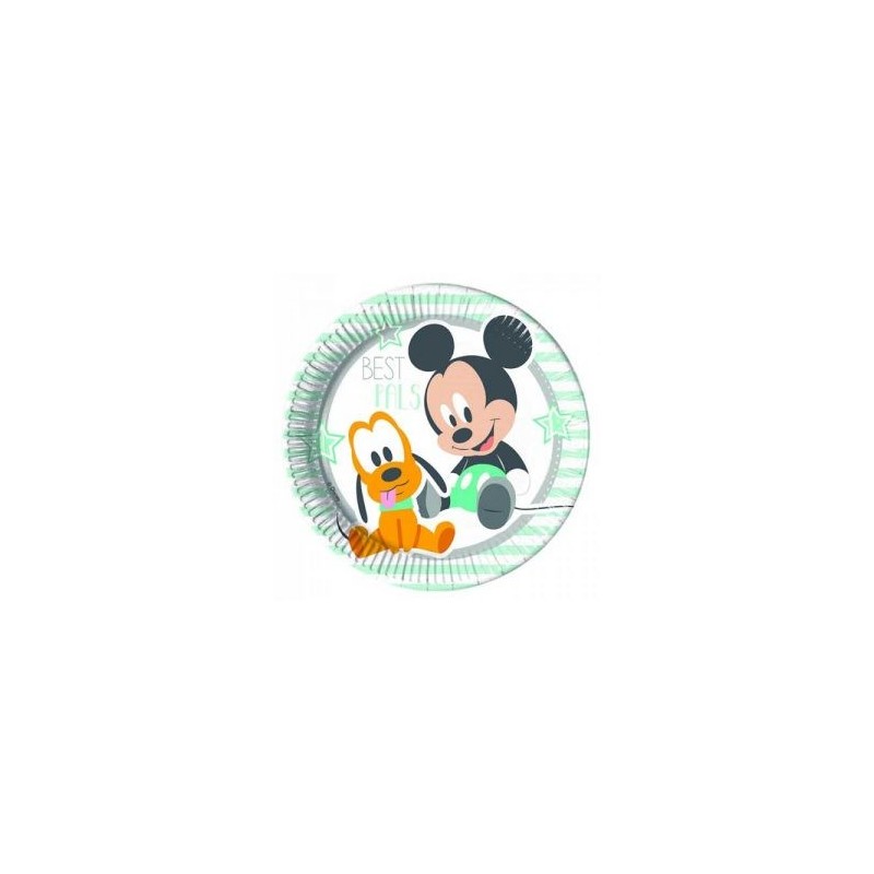 P/8 Plato 23Cm Mickey Baby P/8 Plato 23Cm Mickey Baby