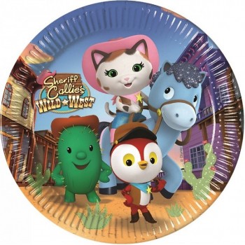 P/8 Plato 23Cm Sheriff Callie
