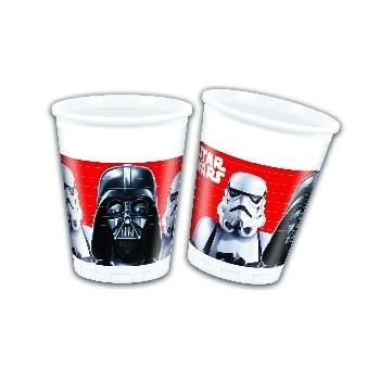 P/8 Vasos Star Wars B.F.