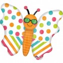 Globo Mariposa Colores C/Gafas