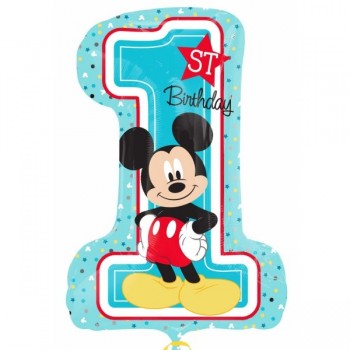 Globo Happy Bday 1St Mickey