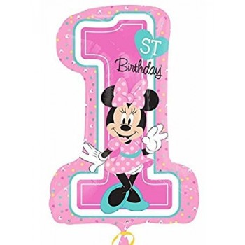 Globo Happy Bday 1St Minnie