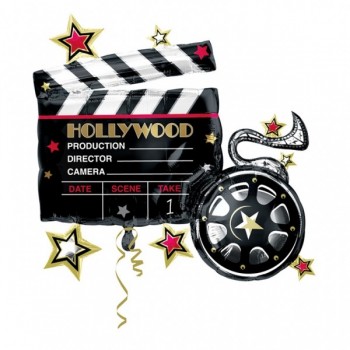 Globo Forma Claqueta Hollywood