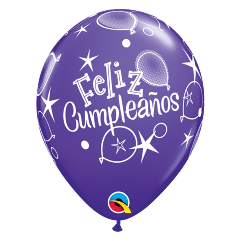 Globo 11"Feliz Cumpleaños Glob