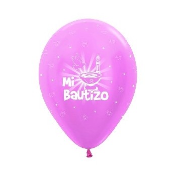 P/10 Globo R12 Rosa Sat.Bautiz