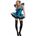 Disf.Mariposa Sexy Azul T-M