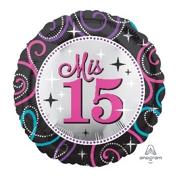 Globo 18" Mis Quince Sparkle