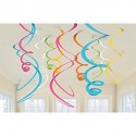 P/12 Colg.Espiral Multicolor
