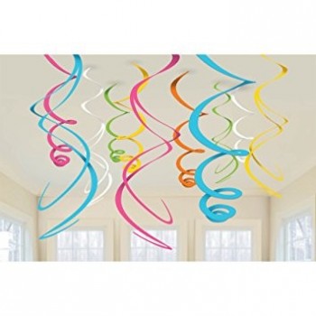 P/12 Colg.Espiral Multicolor