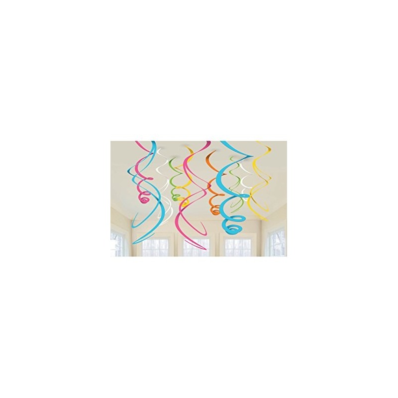 P/12 Colg.Espiral Multicolor