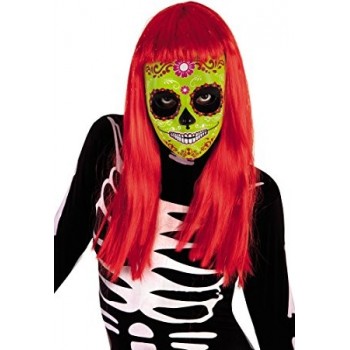 Mascara Calavera Katrina Flor