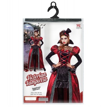 Disf.Vampira Victoriana T-S