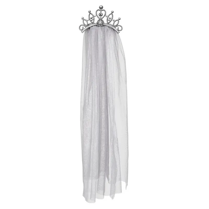 Tiara Princesa Zombie C/Velo