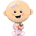 Globo Bebe Niña 97Cm Globo Bebe Niña 97Cm
