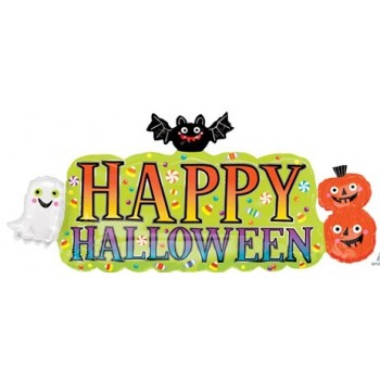 Globo Cartel Happy Halloween
