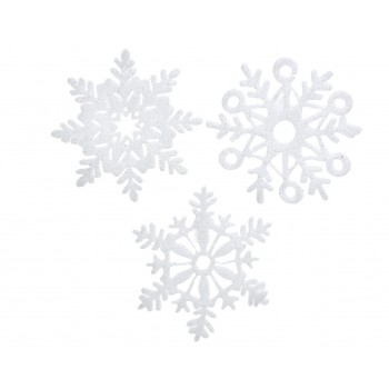 P/4 COLG.COPO DE NIEVE 10CM