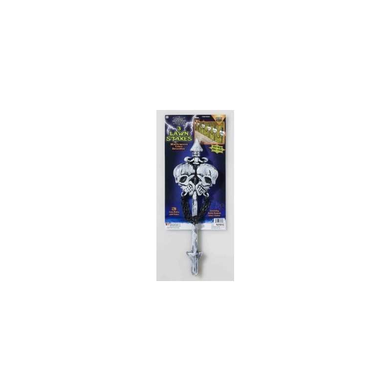 P/3 Estaca Calavera Y Cadena P/3 Estaca Calavera Y Cadena