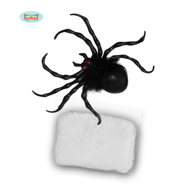 SET ARAÑA GIGANTE C/TELARAÑA SET ARAÑA GIGANTE C/TELARAÑA