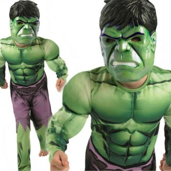 Disf.Hulk Deluxe 7-9 Años