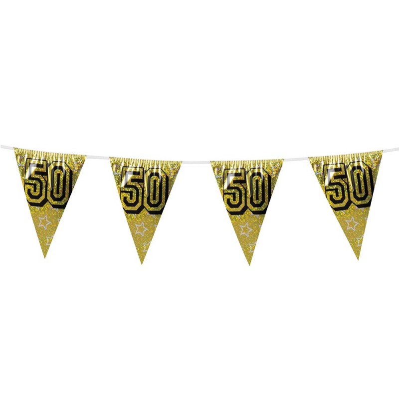 Banderin Triang. Nº50 Oro