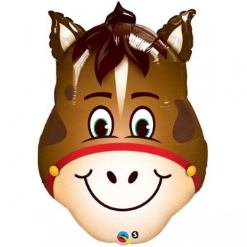Globo 32" Forma Cabeza Caballo