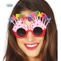 GAFAS HAPPY B-DAY ROSA