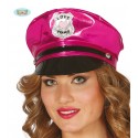 GORRA POLICIA SEXY ROSA