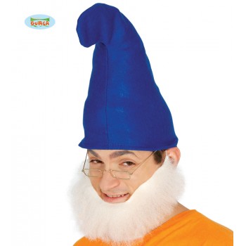 GORRO GNOMO AZUL