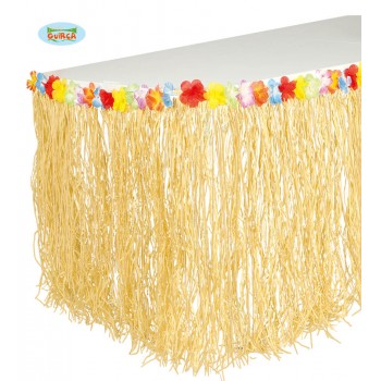 DECORACION HAWAI MESA 275X75CM