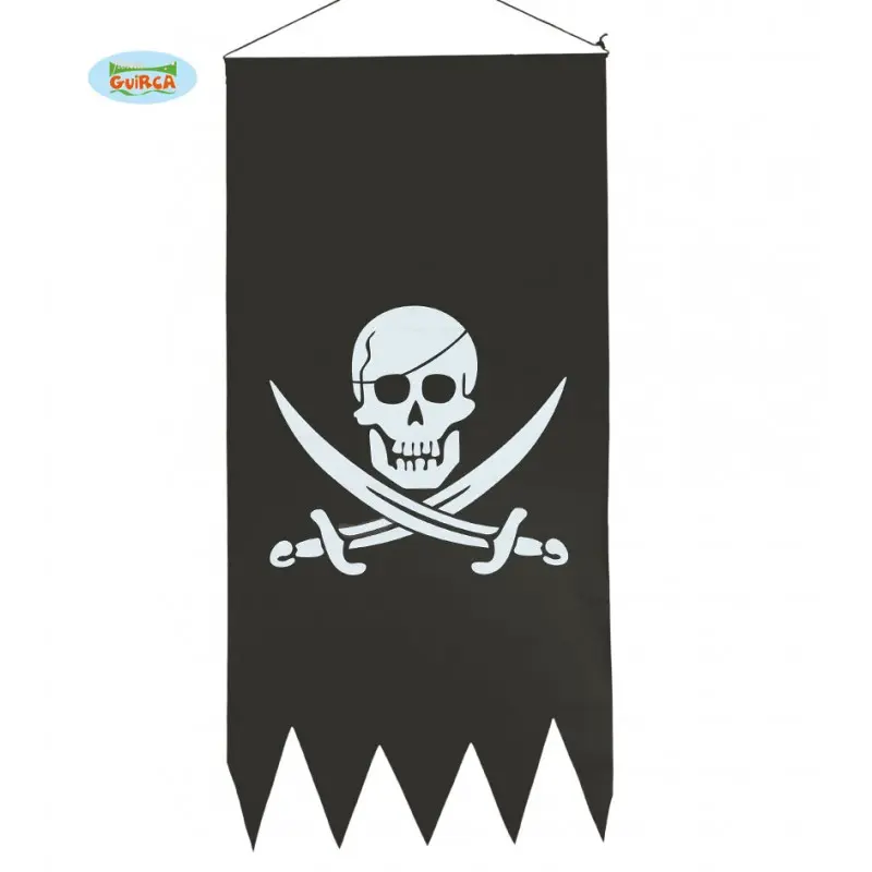 COLG.BANDERA PIRATA 43X86C