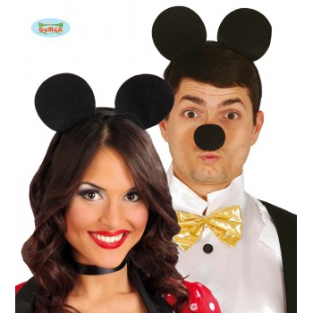 DIADEMA OREJAS RATON(MICKEY)