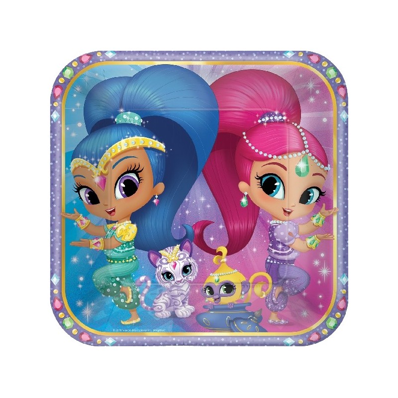 P/8 Plato 23Cm C.Shimmer&Shine P/8 Plato 23Cm C.Shimmer&Shine