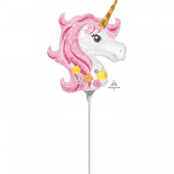 Globo Palo Unicornio Magico