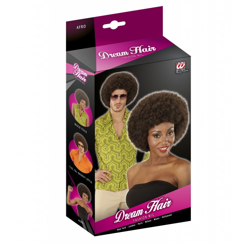 Peluca Dream Pelo Afro Castaña Peluca Dream Pelo Afro Castaña