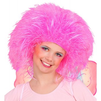 Peluca Inf.Fairy Rosa Fluor